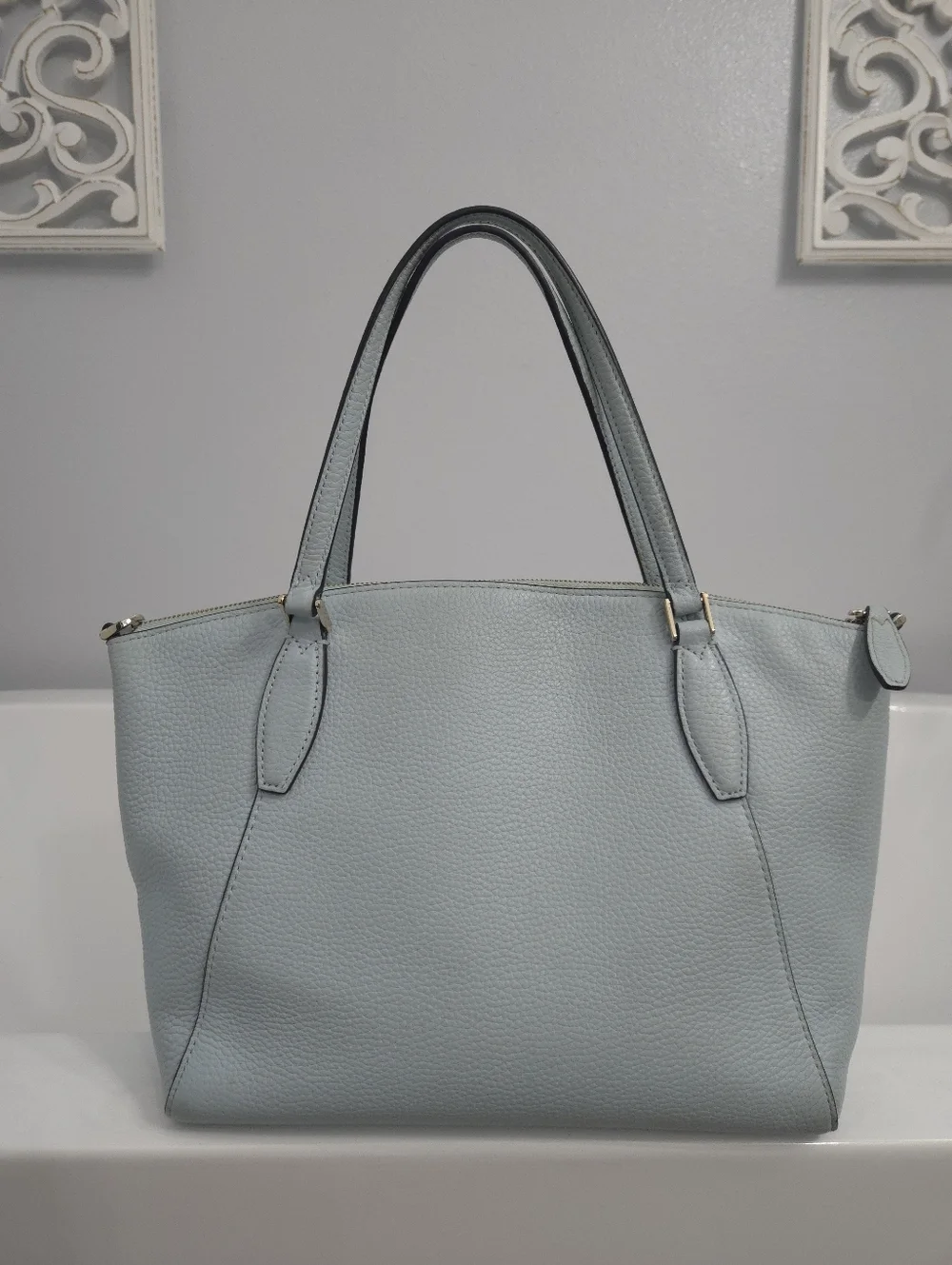 Kate Spade Monica Pebbled Leather Satchel (MISSING STRAP)